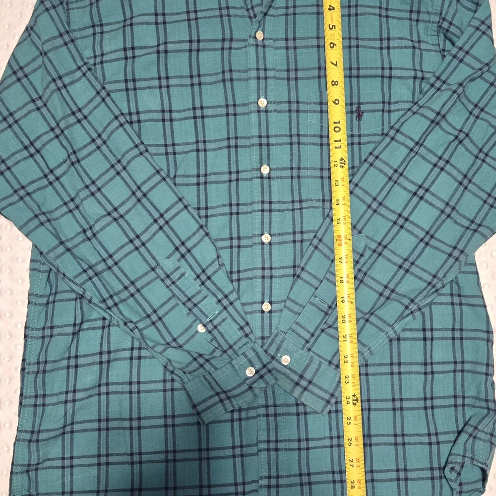 Polo Ralph Lauren‎ Teal Plaid Shirt